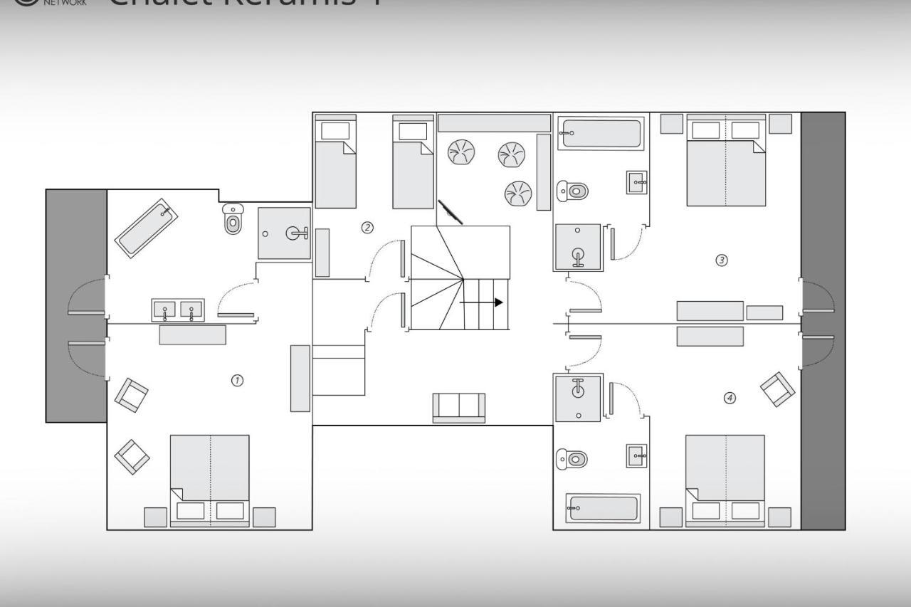 Chalet Keramis - Ovo Network La Riviere-Enverse Eksteriør bilde